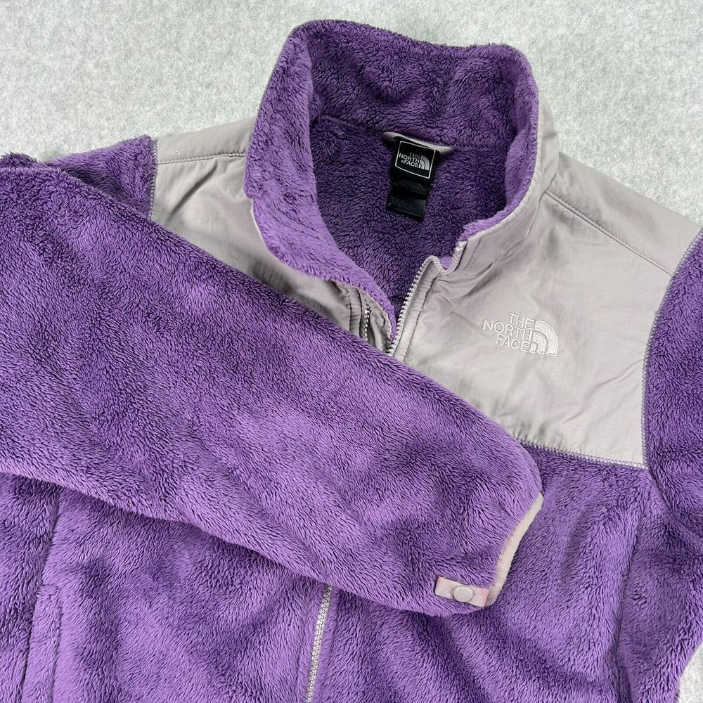 The North Face‎ Denali Girls Jacket Size XL (18) Full Zip Pockets Fleece Purple
